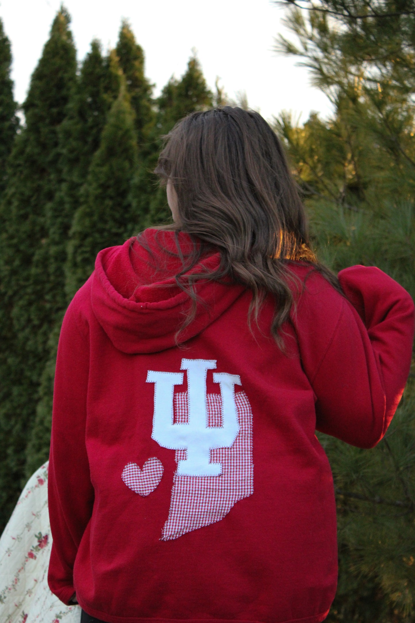 Hoosier Girl Zip Up-XL