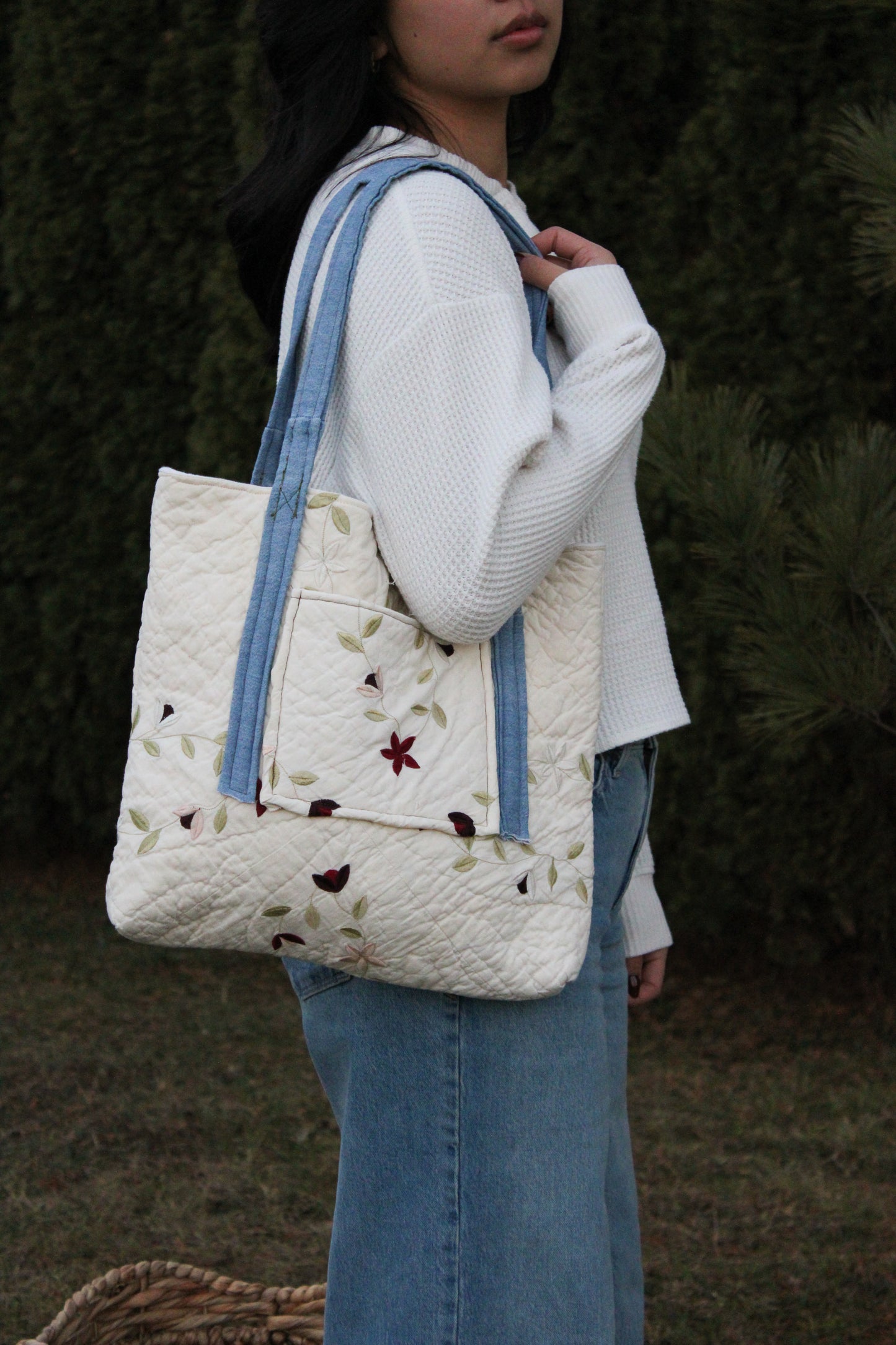 Quilted Tote Bag