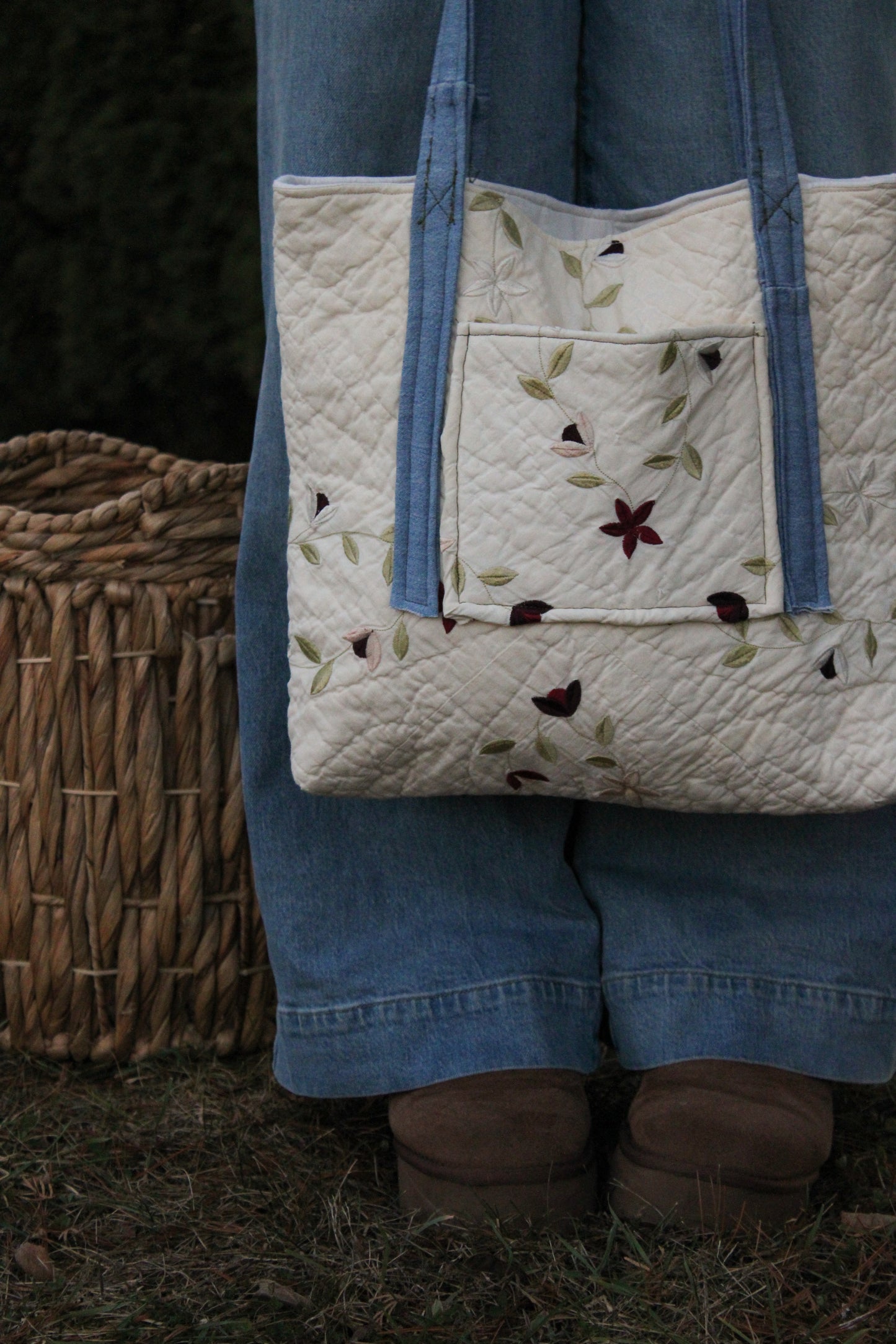 Quilted Tote Bag