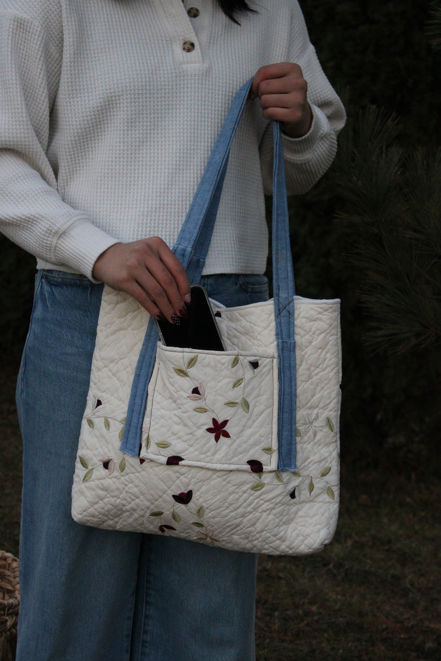 Quilted Tote Bag