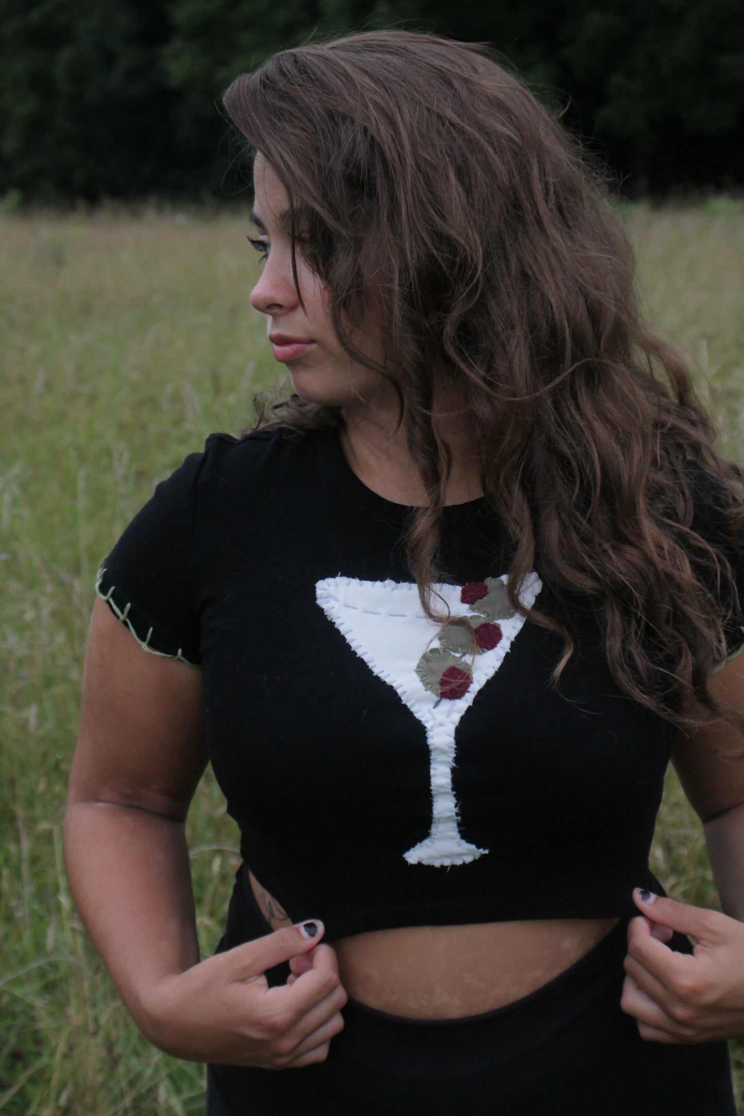 Martini Baby Tee- Sold Out